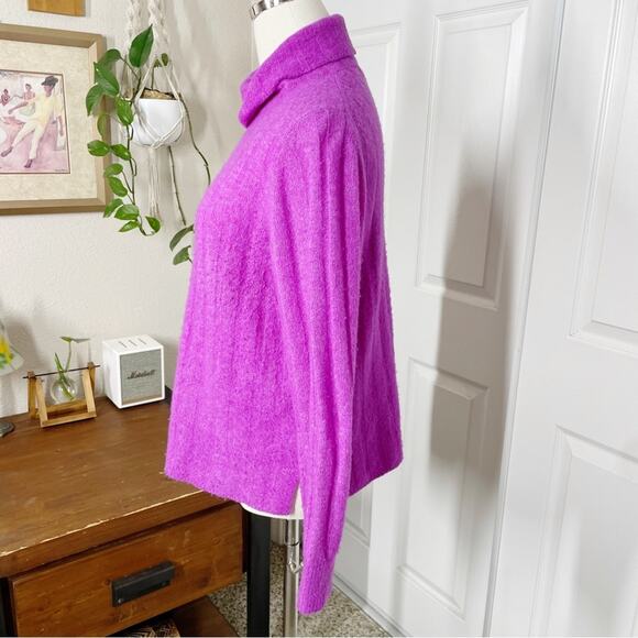 🧶 Banana Republic Wool Mock Turtleneck Sweater – Size XS (Fits S/M) - Picture 6 of 8